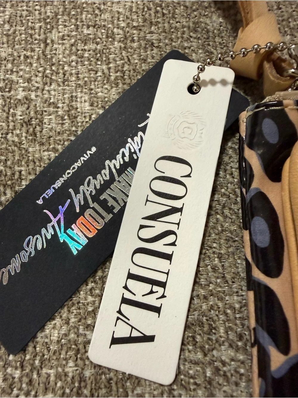 Consuela Leopard-Print Slim Wallet